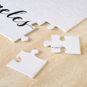 Puzzle Carte de coeur de Los Angeles (Côté)