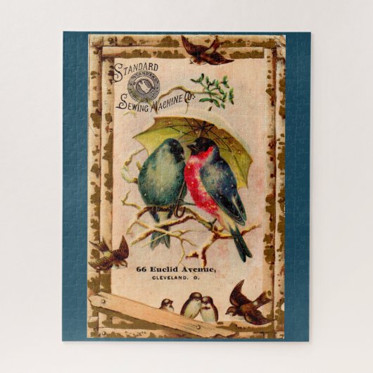 Puzzle Carte de commerce victorienne Standard Sewing Mach (Vertical)