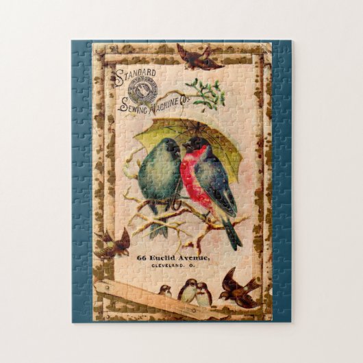 Puzzle Carte de commerce victorienne Standard Sewing Mach (Vertical)