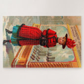 Puzzle Carte de commerce victorienne : Woonsocket Spécial (Horizontal)