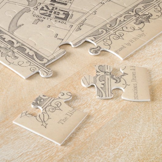 Puzzle Carte de Cork, Irlande (Côté)