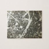 Puzzle Carte de cru de rues et de bâtiments de Paris (Horizontal)