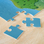 Puzzle Carte De France (Côté)