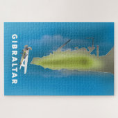 Puzzle Carte de Gibraltar (Horizontal)