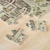 Puzzle Carte de Jérusalem et des abords, de 'C (Côté)