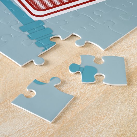 Puzzle Carte de jeu de Cribbage et pièces de lecture (Côté)