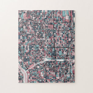 Puzzle Carte de Kyoto Japon