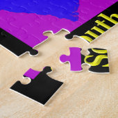 Puzzle Carte de la Caroline du Sud (Côté)