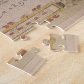 Puzzle Carte de la circumnavigation de Drake du globe (Côté)