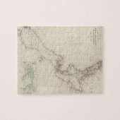 Puzzle Carte de la colonie de Nouvelle-Zélande (Horizontal)