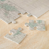 Puzzle Carte de la colonie de Nouvelle-Zélande (Côté)