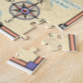 Puzzle Carte de la division des Douze Terres tribales du  (Côté)