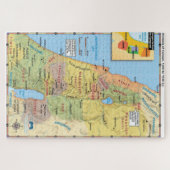 Puzzle Carte de la division des Douze Terres tribales du  (Horizontal)