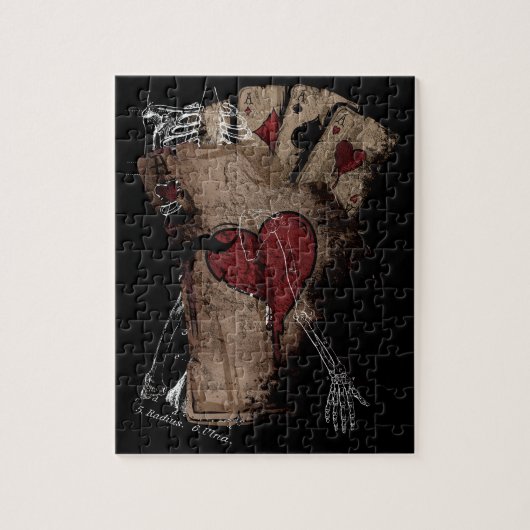 Puzzle Carte de la mort de joueur (Vertical)