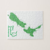 Puzzle Carte de la Nouvelle-Zélande (Horizontal)