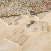 Puzzle Carte de la région de Venise, Italie (Côté)