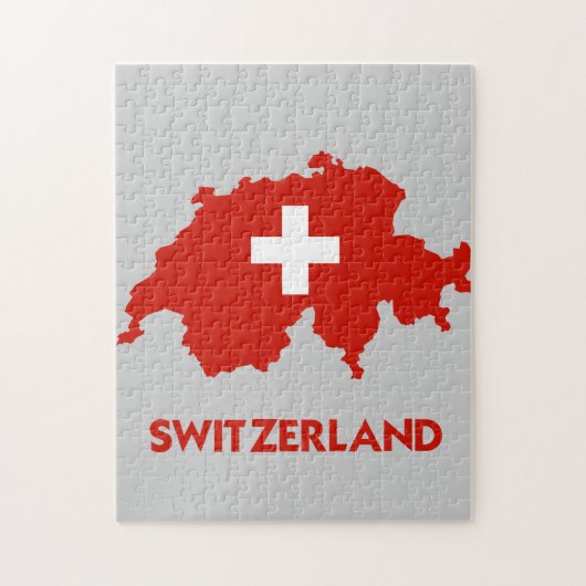 PUZZLE CARTE DE LA SUISSE (Vertical)