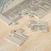 Puzzle Carte de la ville de Milwaukee, Milwaukee Co (Côté)