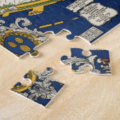 Puzzle Carte de la ville de Québec (Côté)