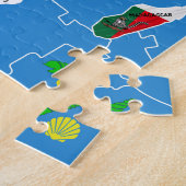 Puzzle Carte de l'Afrique (Côté)