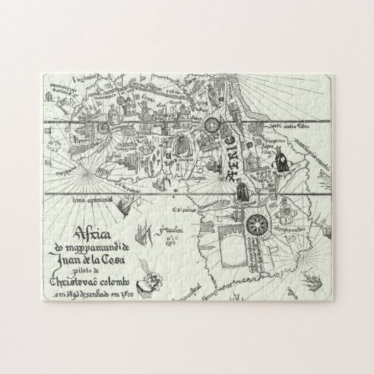 Puzzle Carte de l'Afrique | 1500 (Horizontal)