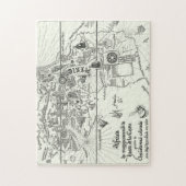 Puzzle Carte de l'Afrique | 1500 (Vertical)