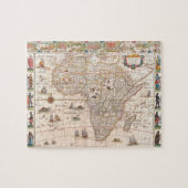 Puzzle Carte de l'Afrique 3 (Horizontal)