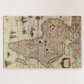 Puzzle Carte de l'Afrique antique do-it-yourself couleur  (Horizontal)