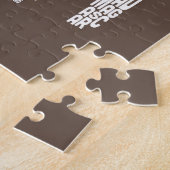 Puzzle Carte de l'Afrique Carte Texte Art (Côté)