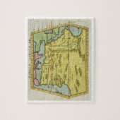 Puzzle Carte de l'Afrique du Nord, c.1580s (gravure (Vertical)