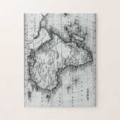 Puzzle Carte de l'Afrique | gravée par Thomas Stirling (Vertical)