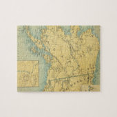 Puzzle Carte De L'Alaska (Horizontal)