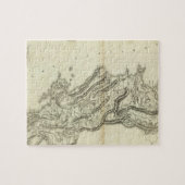 Puzzle Carte de l'Albanie (Horizontal)