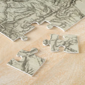 Puzzle Carte de l'Albanie (Côté)