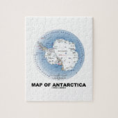 Puzzle Carte De L'Antarctique (Géographie) (Vertical)