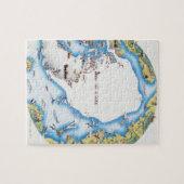 Puzzle Carte de l'Arctique (Horizontal)