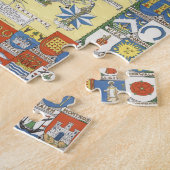 Puzzle Carte de l'Écosse historique (Côté)