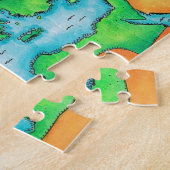 Puzzle Carte de l'Empire romain (Côté)