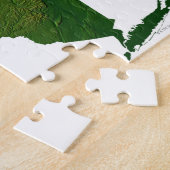 Puzzle Carte de l'État de New York (Côté)