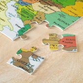 Puzzle Carte de l'Europe (Côté)