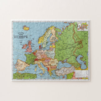 Puzzle Carte de l'Europe