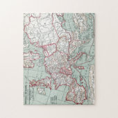 Puzzle CARTE De l'EUROPE, 12ème siècle (Vertical)