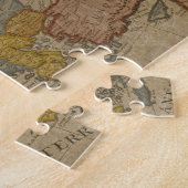 Puzzle Carte de l'Europe | 1700 (Côté)