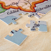 Puzzle carte de l'europe vintage (Côté)