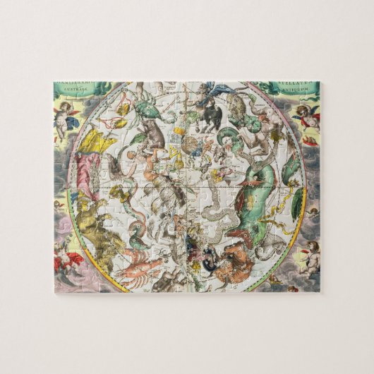 Puzzle Carte de l'hémisphère sud, 'du Celestia (Horizontal)