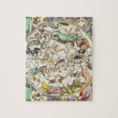 Puzzle Carte de l'hémisphère sud, 'du Celestia (Vertical)