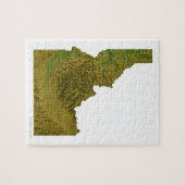 Puzzle Carte de l'Idaho 2 (Horizontal)