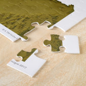 Puzzle Carte de l'Idaho 2 (Côté)
