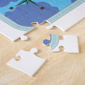 Puzzle Carte de l'île d'Iona (Côté)