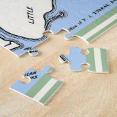 Puzzle Carte de l'île St Simons (Côté)